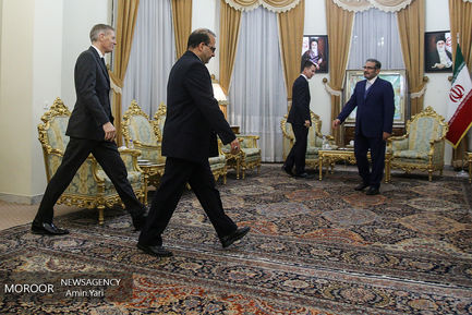 دیدار وزیر خارجه انگلیس و دبیر شورای عالی امنیت ملی