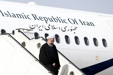 رئیس جمهوری وارد بجنورد شد