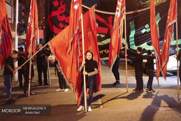 برگزاری مراسم عزاداری محرم در فضای باز شهر تهران