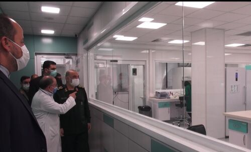 افتتاح مرکز جامع ژنتیک نور دانشگاه علوم پزشکی بقیه الله با حضور فرمانده کل سپاه