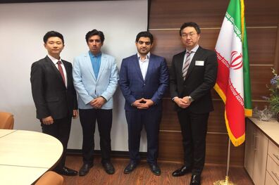 دیدار رئیس انجمن وودبال با رئیس انجمن فیتنس ایران و رئیس جهانی انجمن فیتنس گلف 