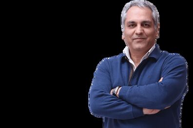 دیدار مهران مدیری با دکتر نوبخت
