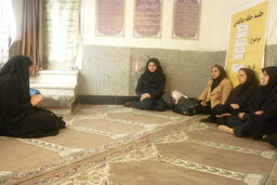 برگزاری حلقه صالحین ویژه خواهران بسیجی در ناحیه یک
