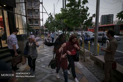 بعد از ظهر طوفانی تهران