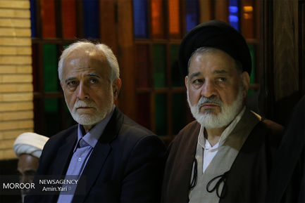 مراسم نکوداشت هاشمی شاهرودی در مسجد نور