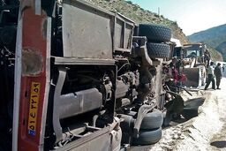 جدیدترین جزئیات واژگونی اتوبوس در سوادکوه