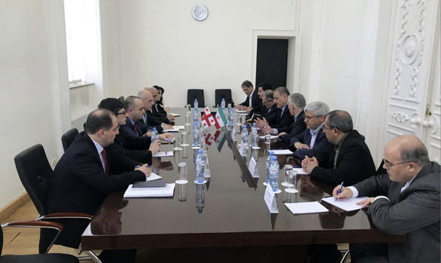 گروه دوستی پارلمانی ایران با معاون وزیر خارجه گرجستان دیدار کردند