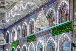 حرم امام حسین(ع) به مناسبت ولادت حضرت زینب (س) آذین بندی شد
