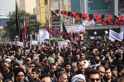 برگزاری اربعین شهدای حله در اهواز