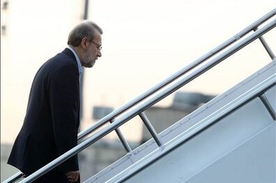 لاریجانی تهران را به مقصد پکن ترک کرد