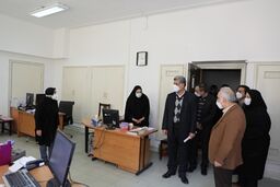 دیدار دژپسند با بانوان همکار وزارت اقتصاد در محل کار آنان