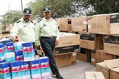 محموله البسه قاچاق در استان مرکزی کشف و ضبط شد