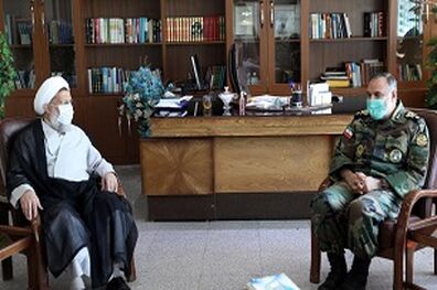 دیدار امیر سرتیپ «حیدری» با رئیس سازمان عقیدتی سیاسی ارتش