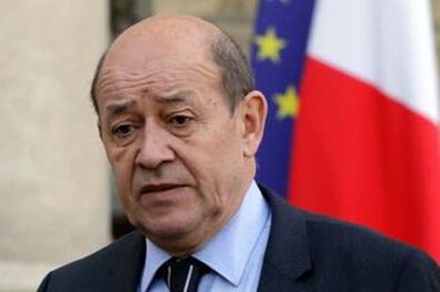 وزیر امور خارجه فرانسه با شمخانی دیدار کرد