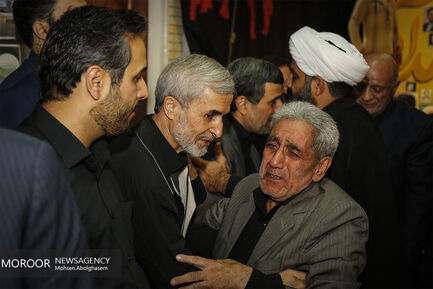 مراسم ختم برادر محمود احمدی نژاد
