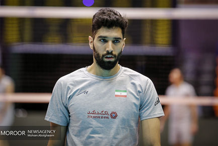 تمرین تیم ملی والیبال 