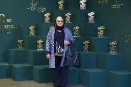 عکس/ مریم سعادت در جشنواره فجر
