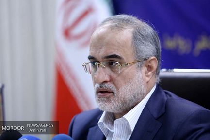 نشست خبری حسین عاشوری، قائم مقام راهآهن جمهوری اسلامی ایران