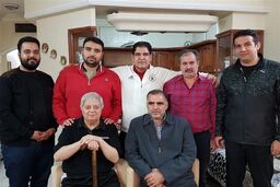 عیادت مدیران پدیده از پیشکسوت خراسان