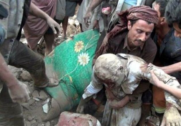 حمله عربستان به صعده یمن، 12 شهید و 10 زخمی در پی داشت