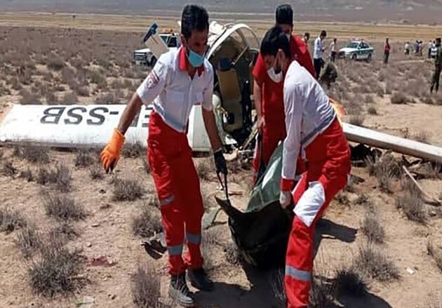 سقوط مرگبار یک فروند هواپیمای آموزشی در بجنورد