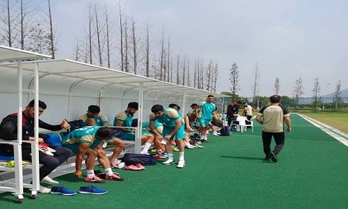 برگزاری اولین تمرین شاگردان کرانچار در چین