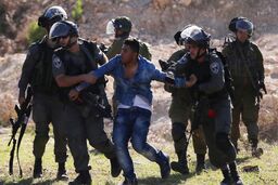 بازداشت 16 فلسطینی در کرانه باختری