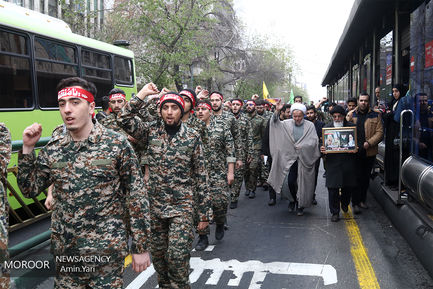 راهپیمایی هیات‌ های مذهبی در پی شهادت سردار سلیمانی