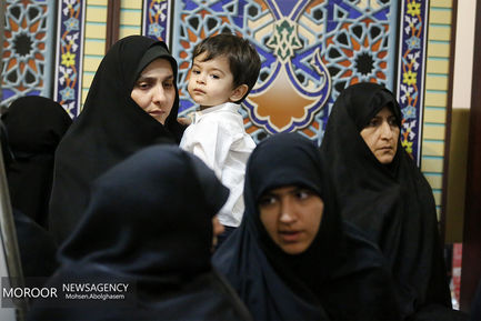 مراسم چهلم شهدای حمله تروریستی مجلس