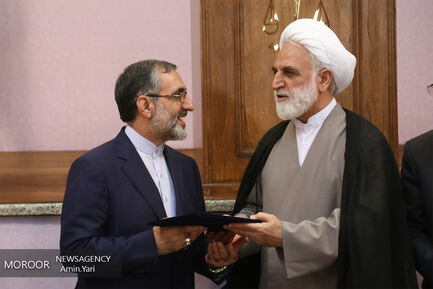 تکریم و معارفه رییس کل دادگستری استان تهران