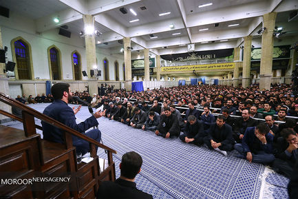 مراسم عزاداری اربعین حسینی با حضور هیئت‌های دانشجویی در حسینیه امام خمینی