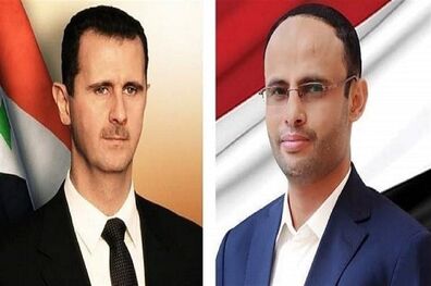 بشار اسد از مواضع یمن در حمایت از ملت سوریه قدردانی کرد