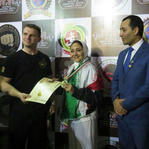 برنامه‌های دختر ایرانی ستاره مبارزه در قفس: در ایران نمی‌مانم چون می‌خواهم مبارزه کنم!