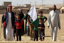 900 تن از ساکنان موصل وارد سوریه شدند