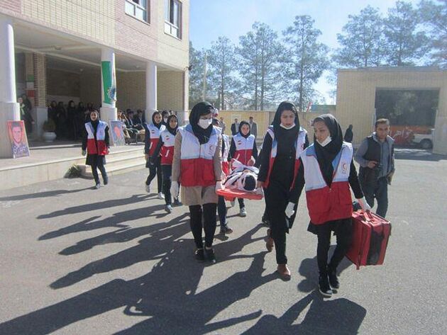 بیستمین دوره مانور زلزله شهر تهران برگزار شد