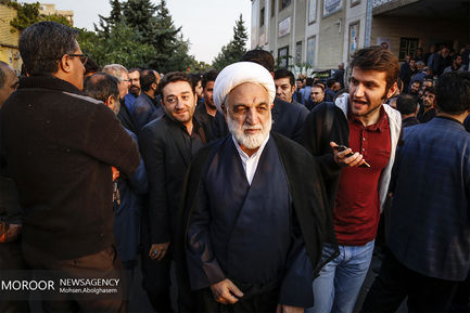 مراسم ختم برادر محمود احمدی نژاد