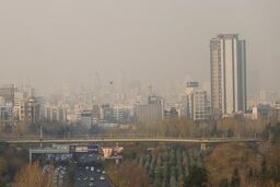 هوای پایتخت برای گروه‌های حساس ناسالم است