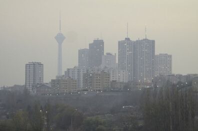 تداوم آلودگی هوا در پایتخت تا فردا/آلوده ترین مناطق تهران
