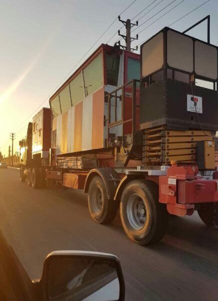 انتقال برج مراقبت متحرک به فرودگاه مشهد