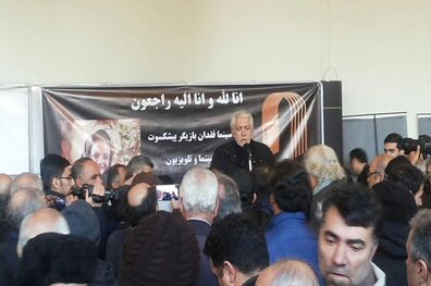 پیکر شهلا ریاحی تشییع شد