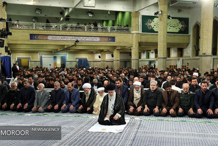 دومین روز مراسم سوگواری امام علی (ع) با حضور مقام معظم رهبری