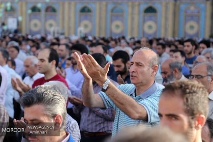 برگزاری نماز عید سعید فطر ۱۳۹۷ در امامزاده صالح تهران