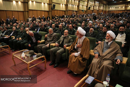 مراسم تکریم و معارفه رییس سازمان بسیج مستضعفین
