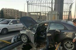 مرگ ۲ نفر در تصادف اتوبان تهران کرج