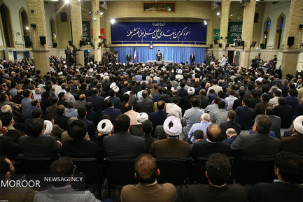 دیدار جمعی از استادان دانشگاه‌ها و اعضای جامعه دانشگاهی کشور با مقام معظم رهبری