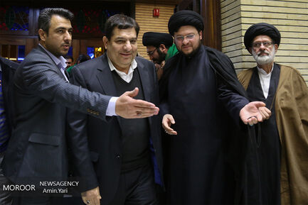 مراسم نکوداشت هاشمی شاهرودی در مسجد نور