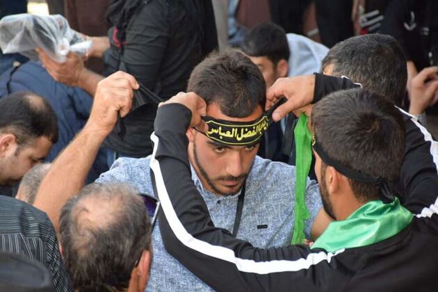  «لبیک یاحسین» در میدان امام حسین تهران طنین‌انداز شد
