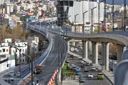 مدل تردد در بزرگراه صدر و تونل نیایش تغییر کرد