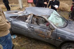 جان باختن دو نفر در حادثه رانندگی اصفهان
