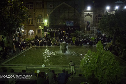 شب بیست و سوم ماه مبارک رمضان در مسجد جامع بازار تهران